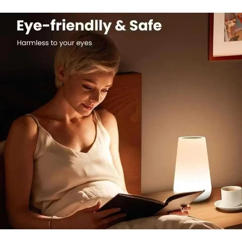 Luminária de Led Toque Com Luz Rgb Com Mudança de Cor